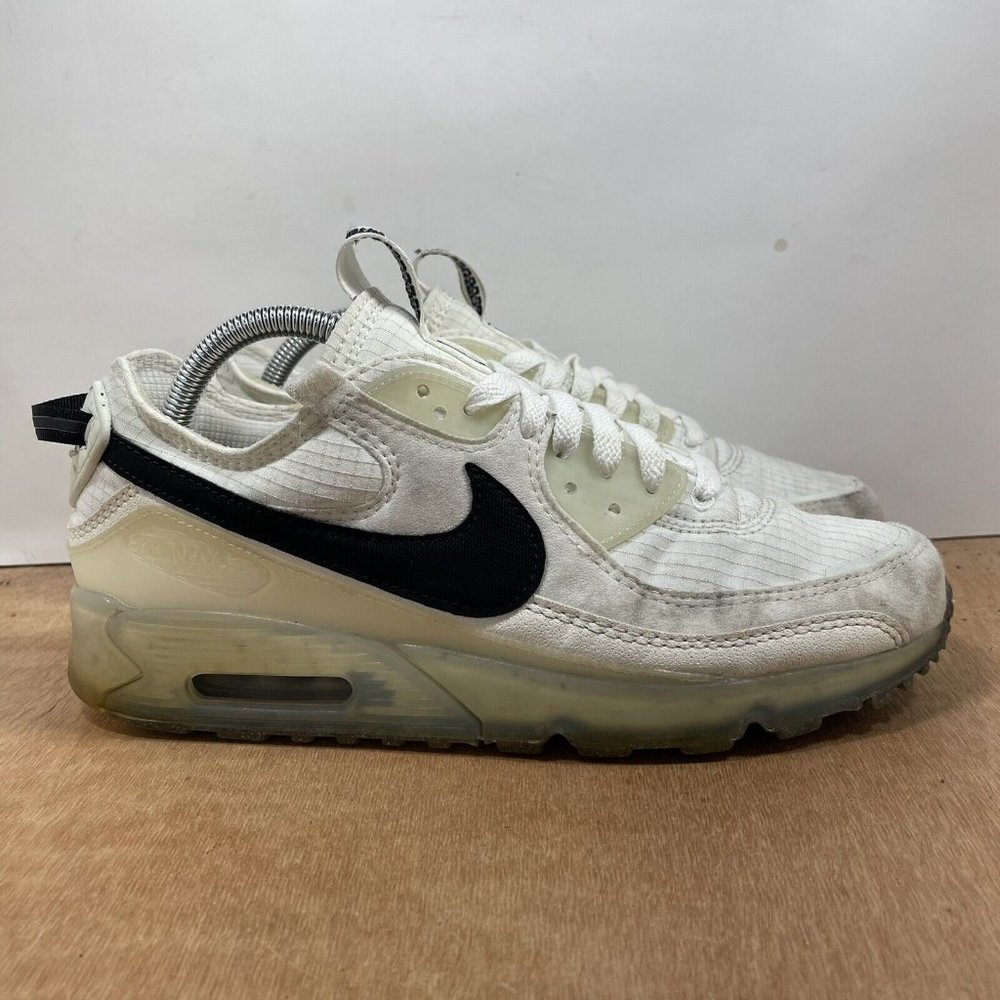 Nike Mens Air Max 90 Terrascape Sail Black Sea Glass Sneakers 2021 Size 8.5